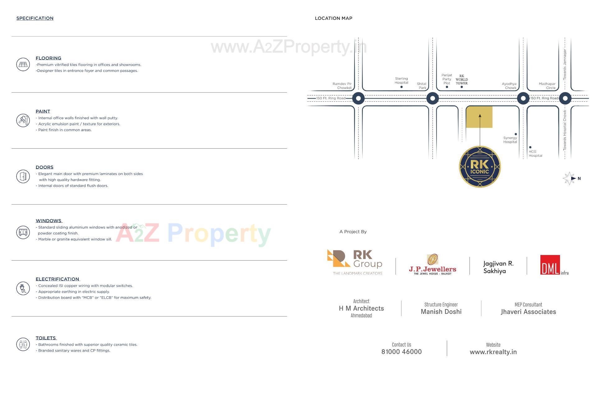  of real estate project Rk Iconic located at Rajkot, Rajkot, Gujarat