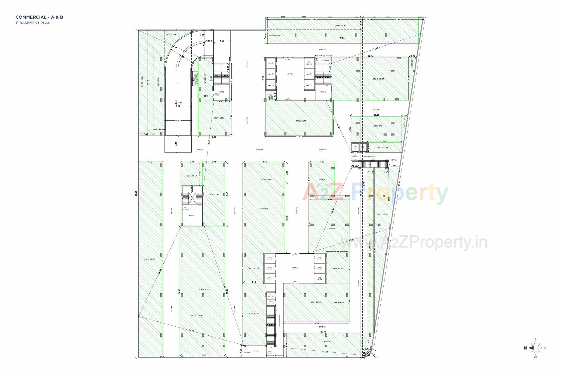Layout of real estate project Rk Iconic located at Rajkot, Rajkot, Gujarat