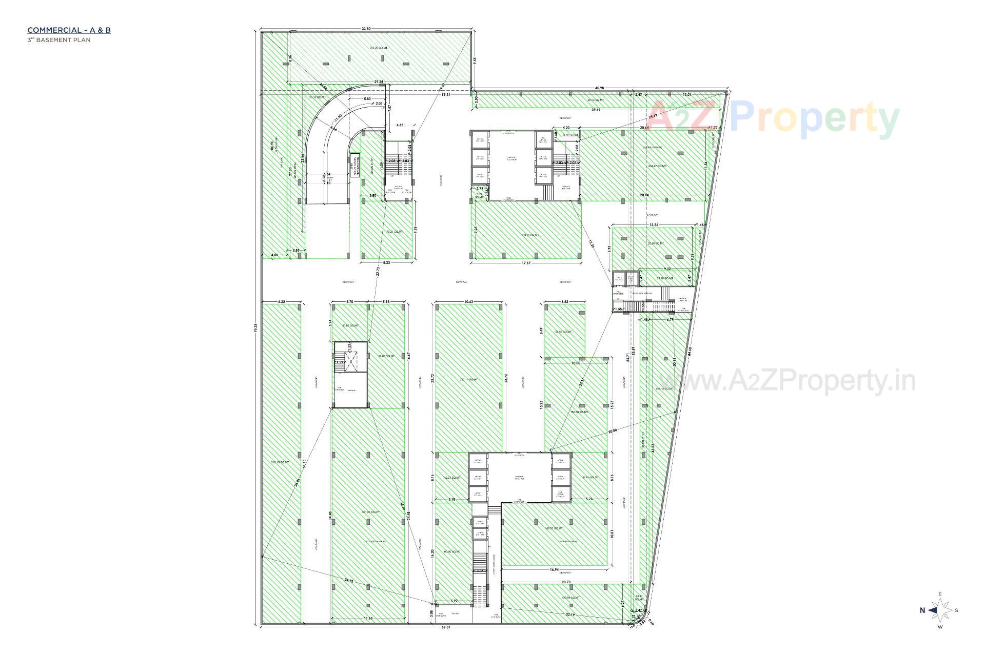 Layout of real estate project Rk Iconic located at Rajkot, Rajkot, Gujarat