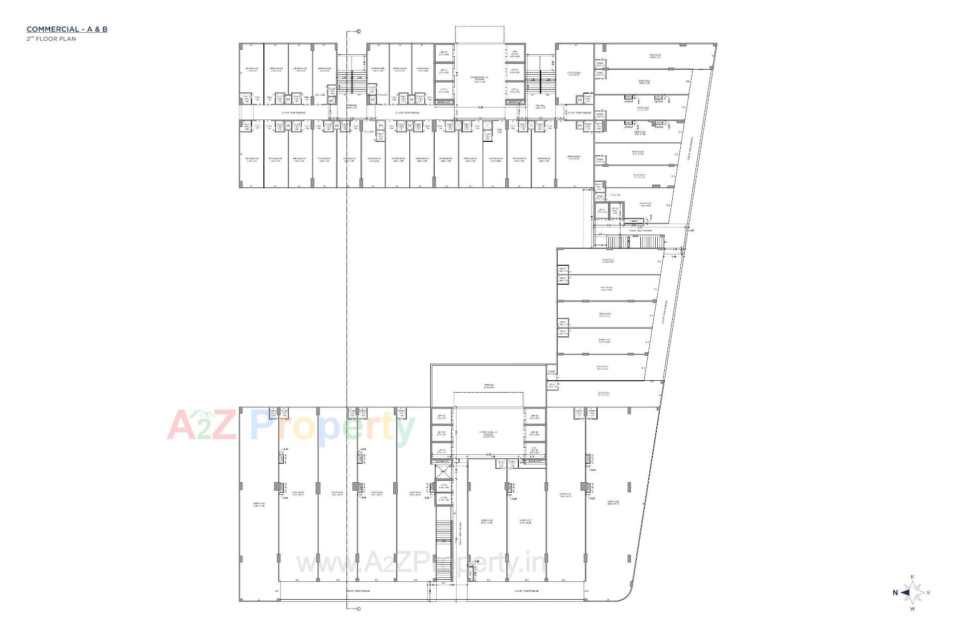 Layout of real estate project Rk Iconic located at Rajkot, Rajkot, Gujarat