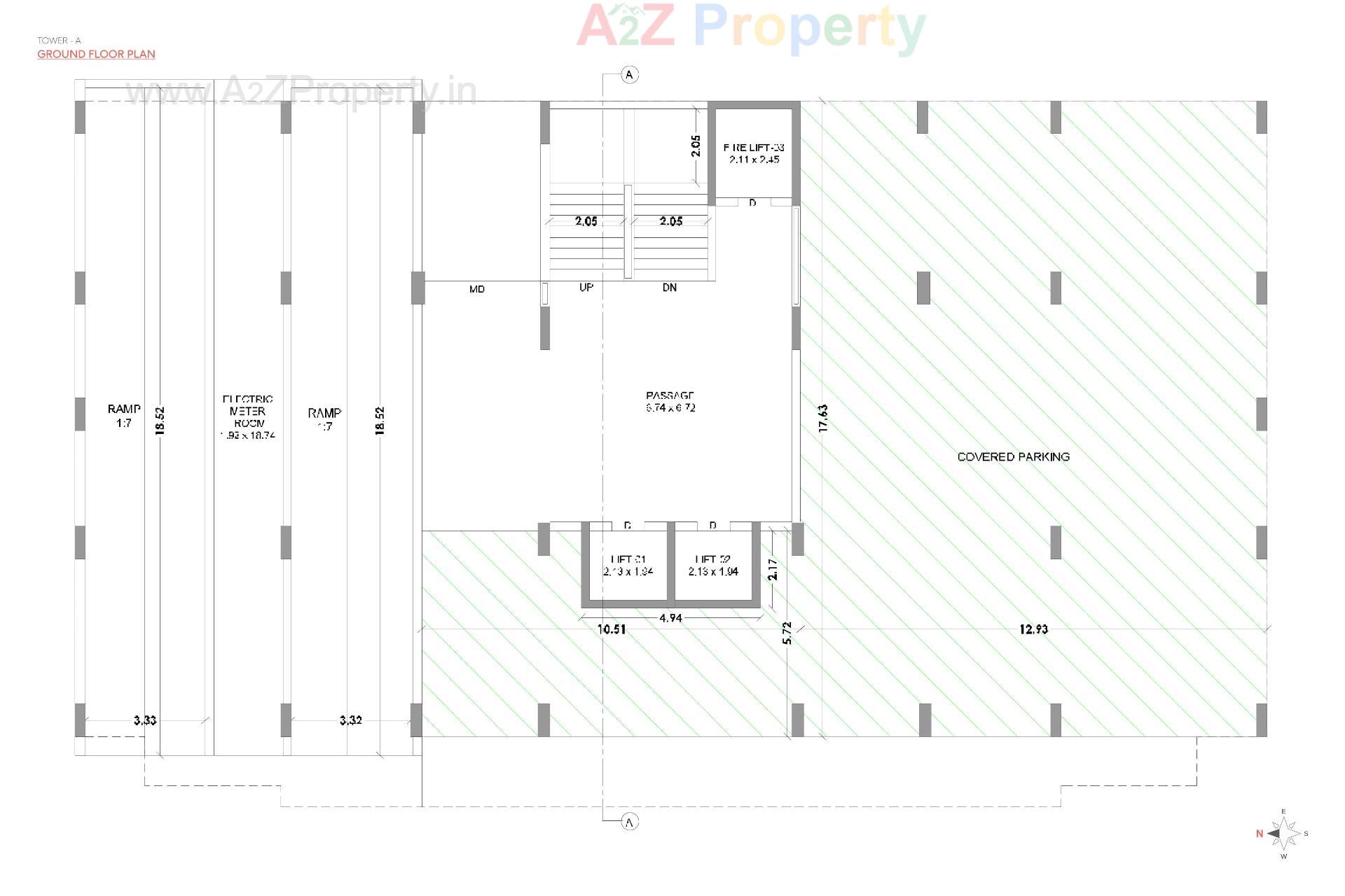 Layout of real estate project Rk Park View located at Rajkot, Rajkot, Gujarat