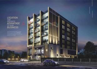 Elevation of real estate project Rk Prime Ii located at Nanamava, Rajkot, Gujarat