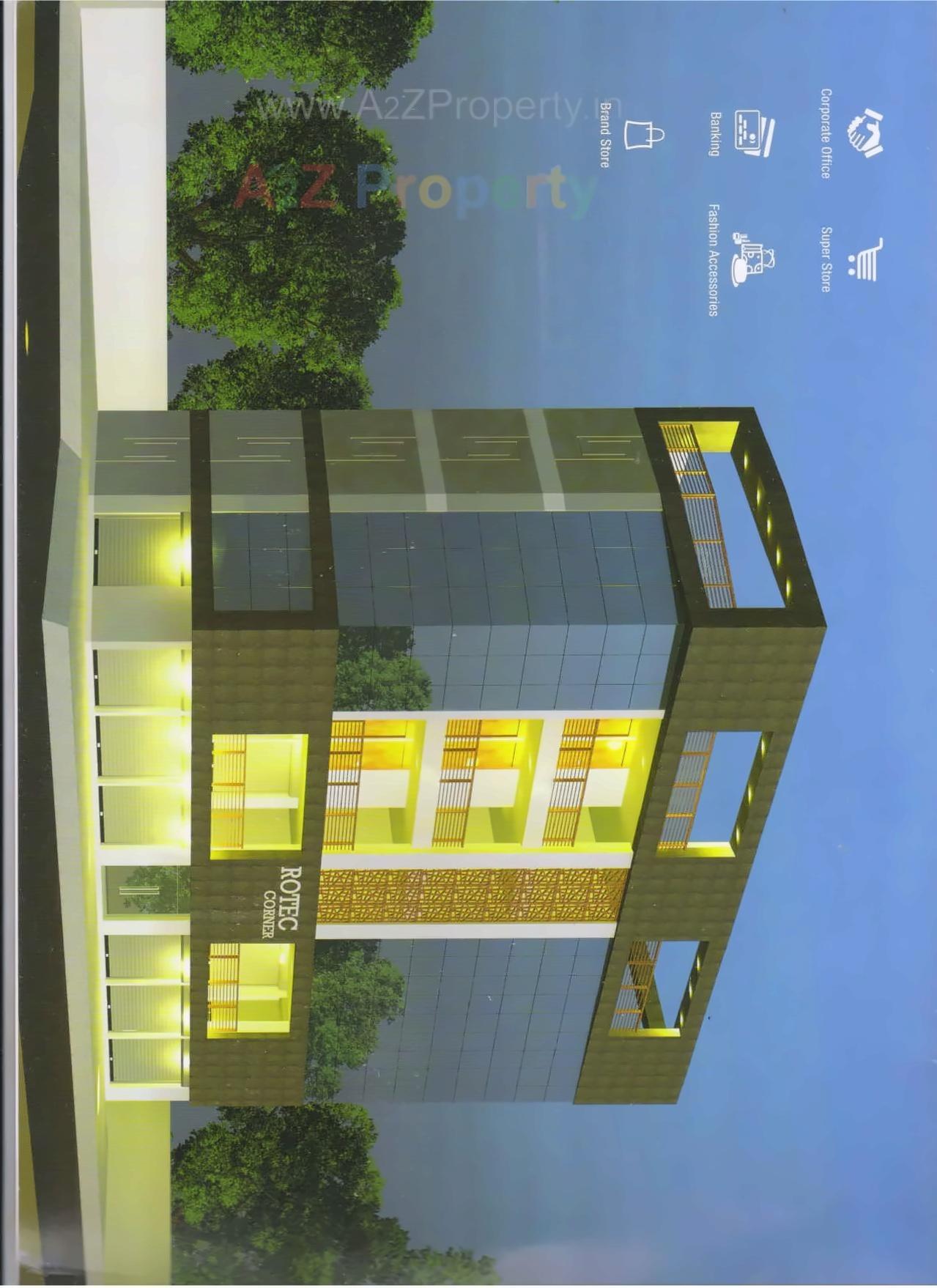  of real estate project Rotec Corner located at Mavdi, Rajkot, Gujarat