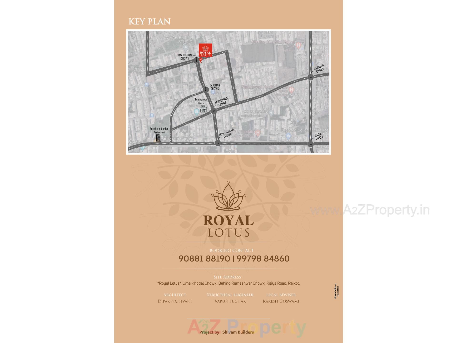  of real estate project Royal Lotus located at Raiya, Rajkot, Gujarat