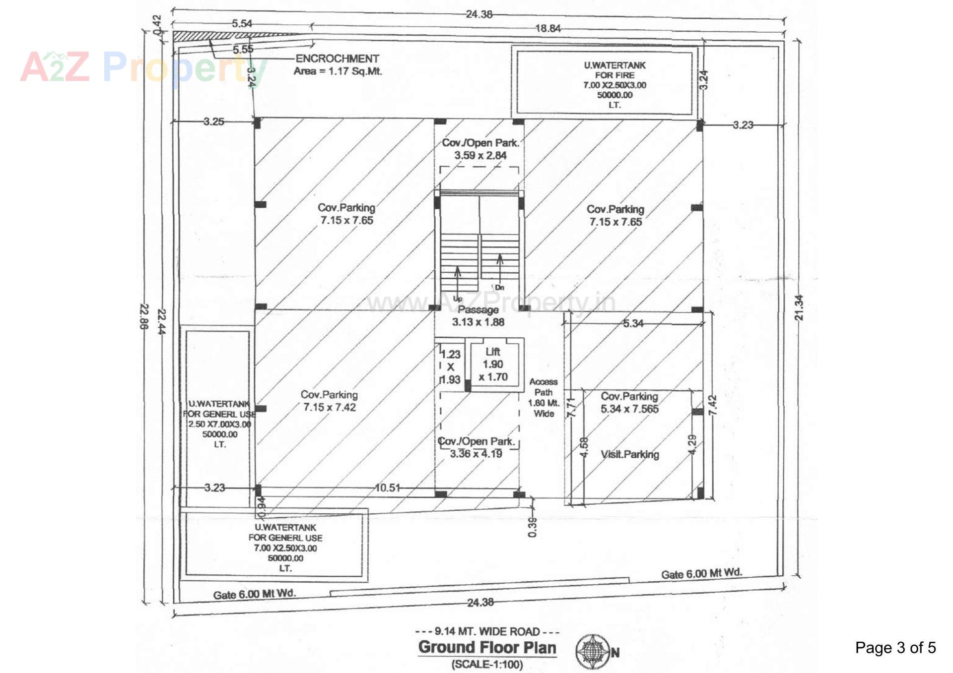  of real estate project Rudraksh Flats located at Rajkot, Rajkot, Gujarat