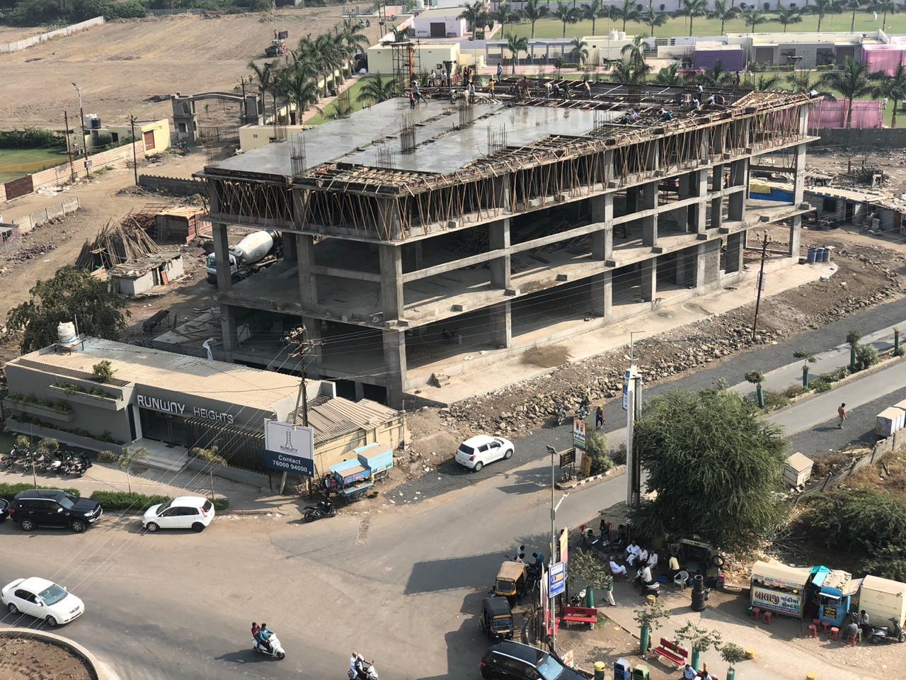 105178_const of real estate project Runway Height located at Madhapar, Rajkot, Gujarat