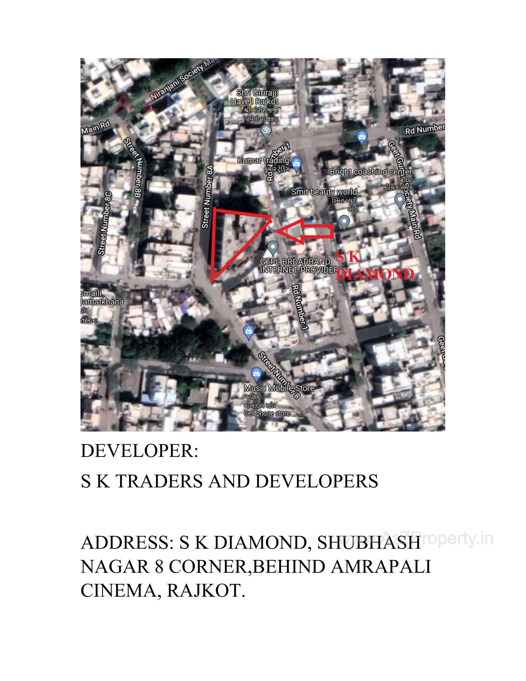  of real estate project S K Diamond located at Rajkot, Rajkot, Gujarat