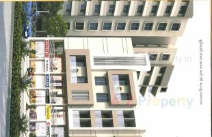 Elevation of real estate project Saavan Diamond located at Mavdi, Rajkot, Gujarat