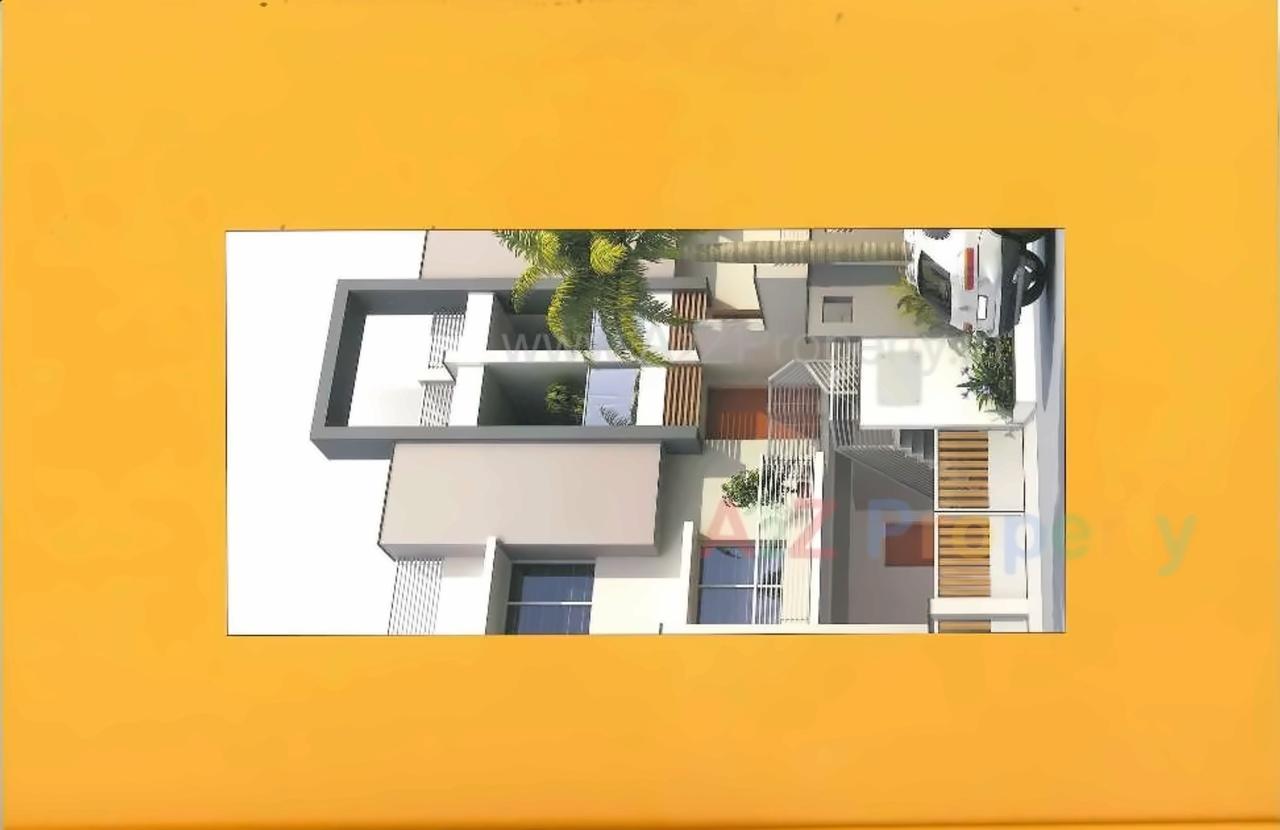 Layout of real estate project Saavan Diamond located at Mavdi, Rajkot, Gujarat