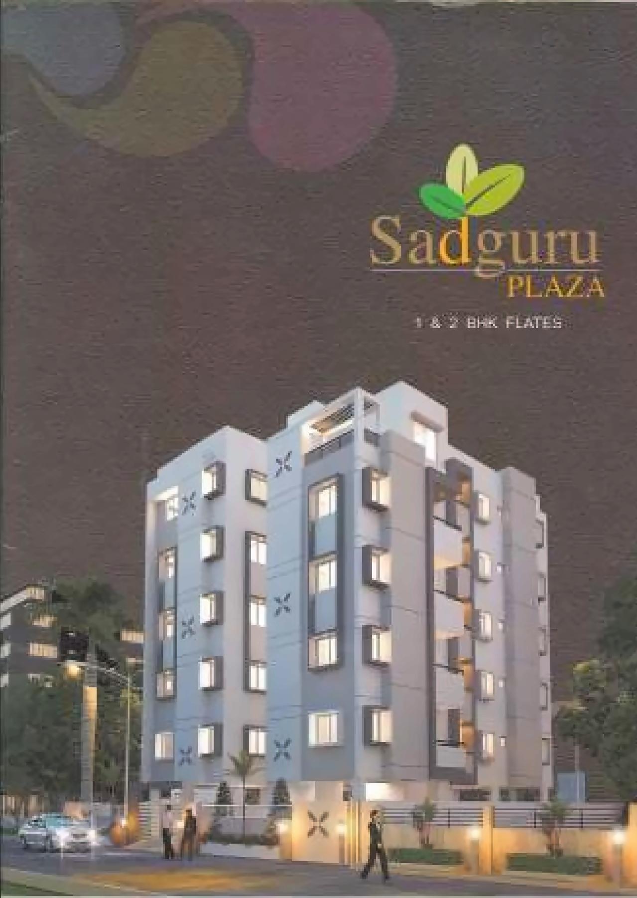 3D Elevation of real estate project Sadguru Plaza located at Mavdi, Rajkot, Gujarat