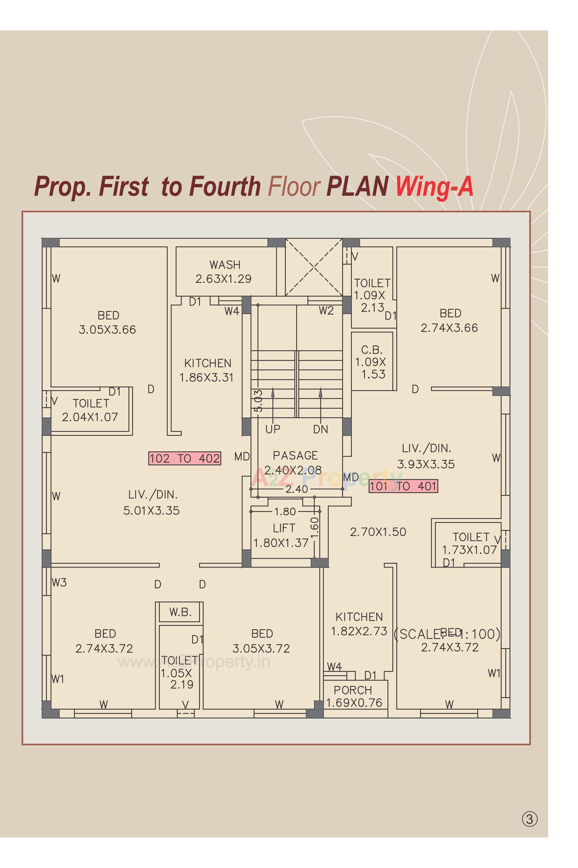 Layout of real estate project Saffron Aqua located at Madhapar, Rajkot, Gujarat
