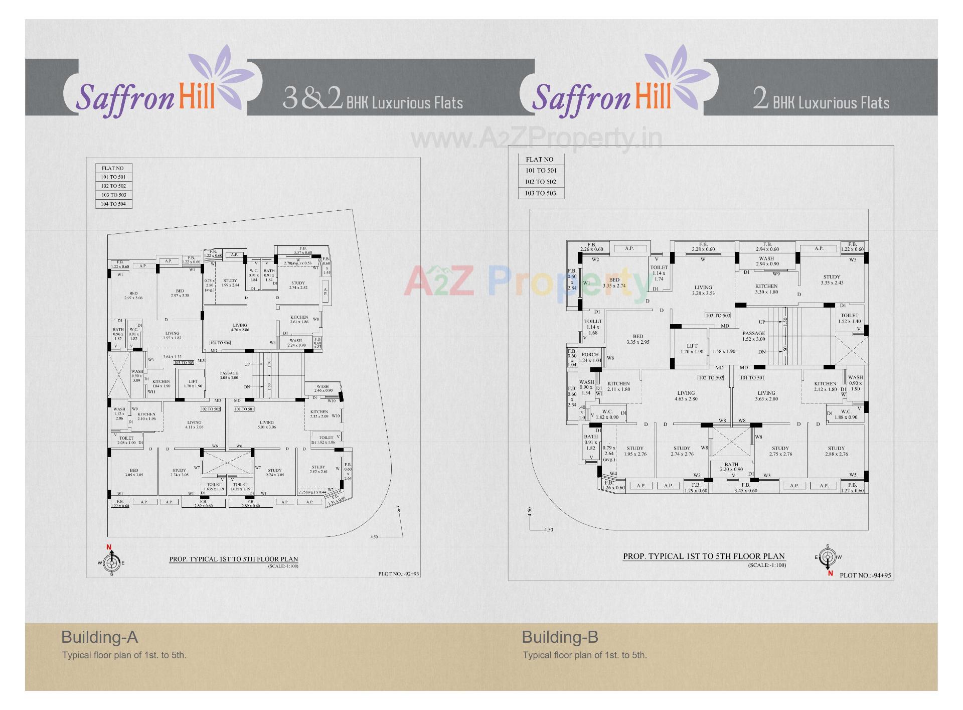  of real estate project Saffron Hill located at Madhapar, Rajkot, Gujarat