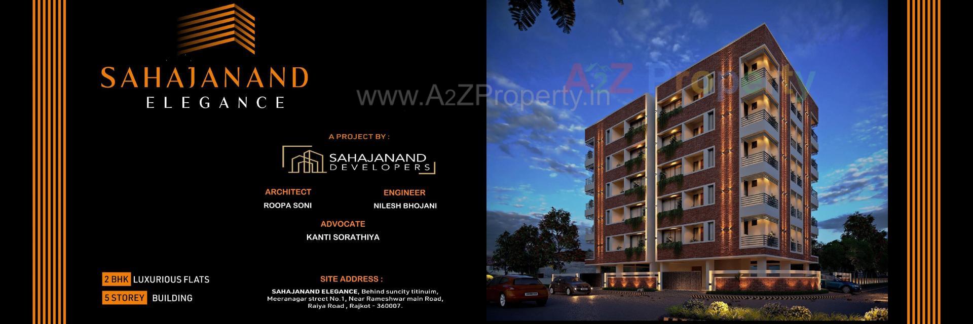 of real estate project Sahajanand Elegance located at Raiya, Rajkot, Gujarat