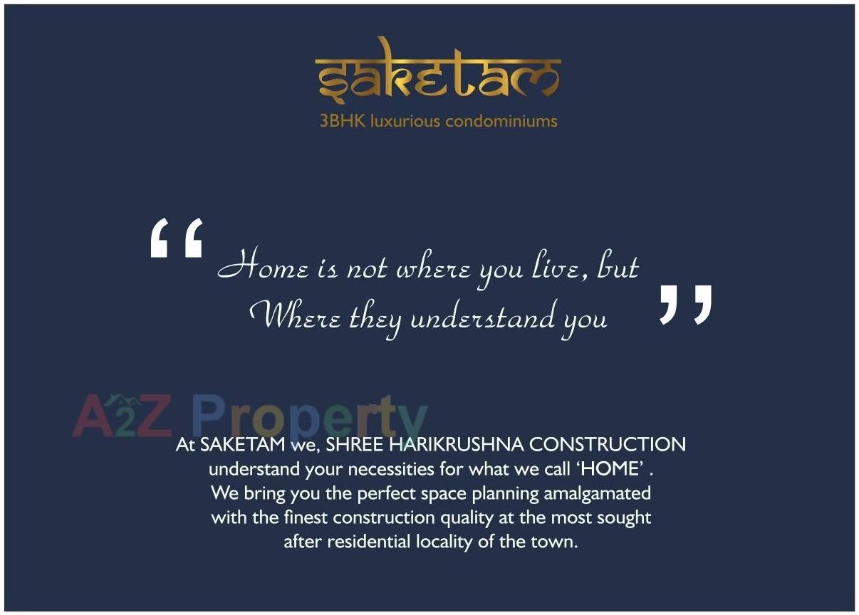  of real estate project Saketam located at Nana-mava, Rajkot, Gujarat