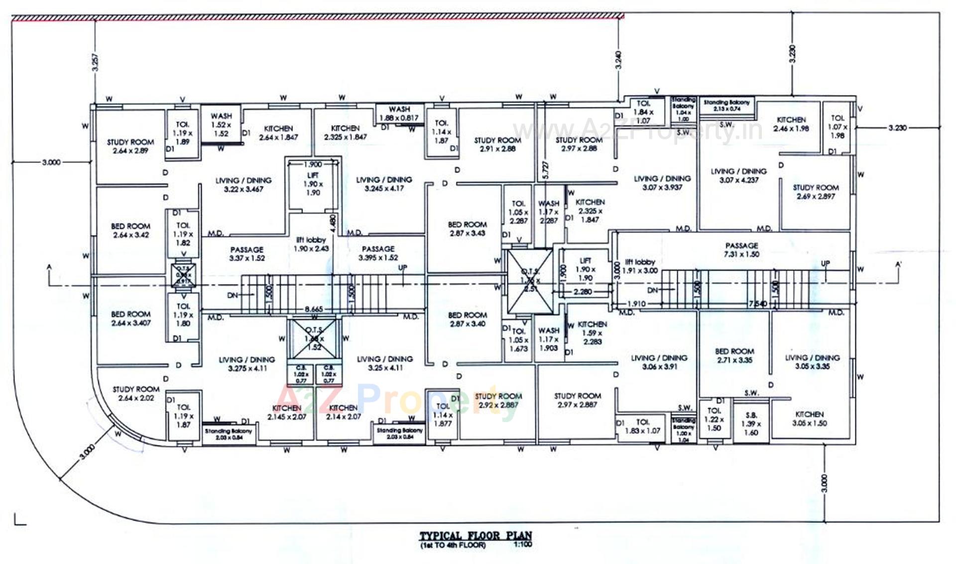 Layout of real estate project Samay located at Rajkot, Rajkot, Gujarat