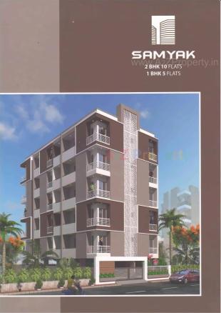 Elevation of real estate project Samyak located at Ghanteshwar, Rajkot, Gujarat