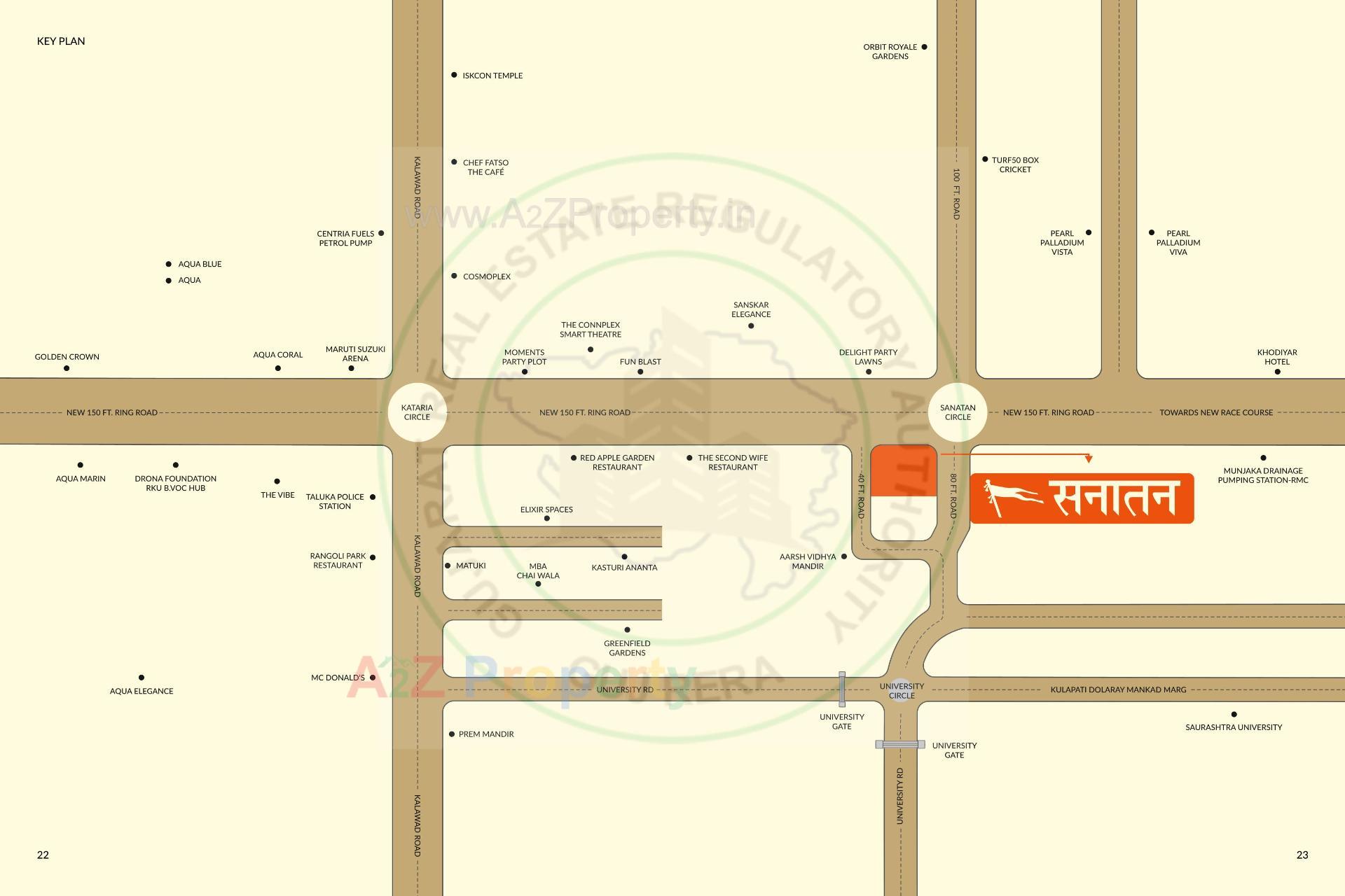  of real estate project Sanatan located at Munjka, Rajkot, Gujarat