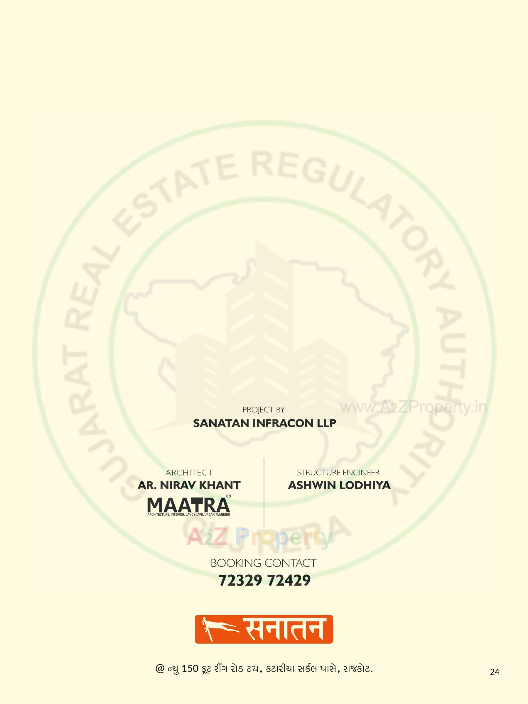  of real estate project Sanatan located at Munjka, Rajkot, Gujarat