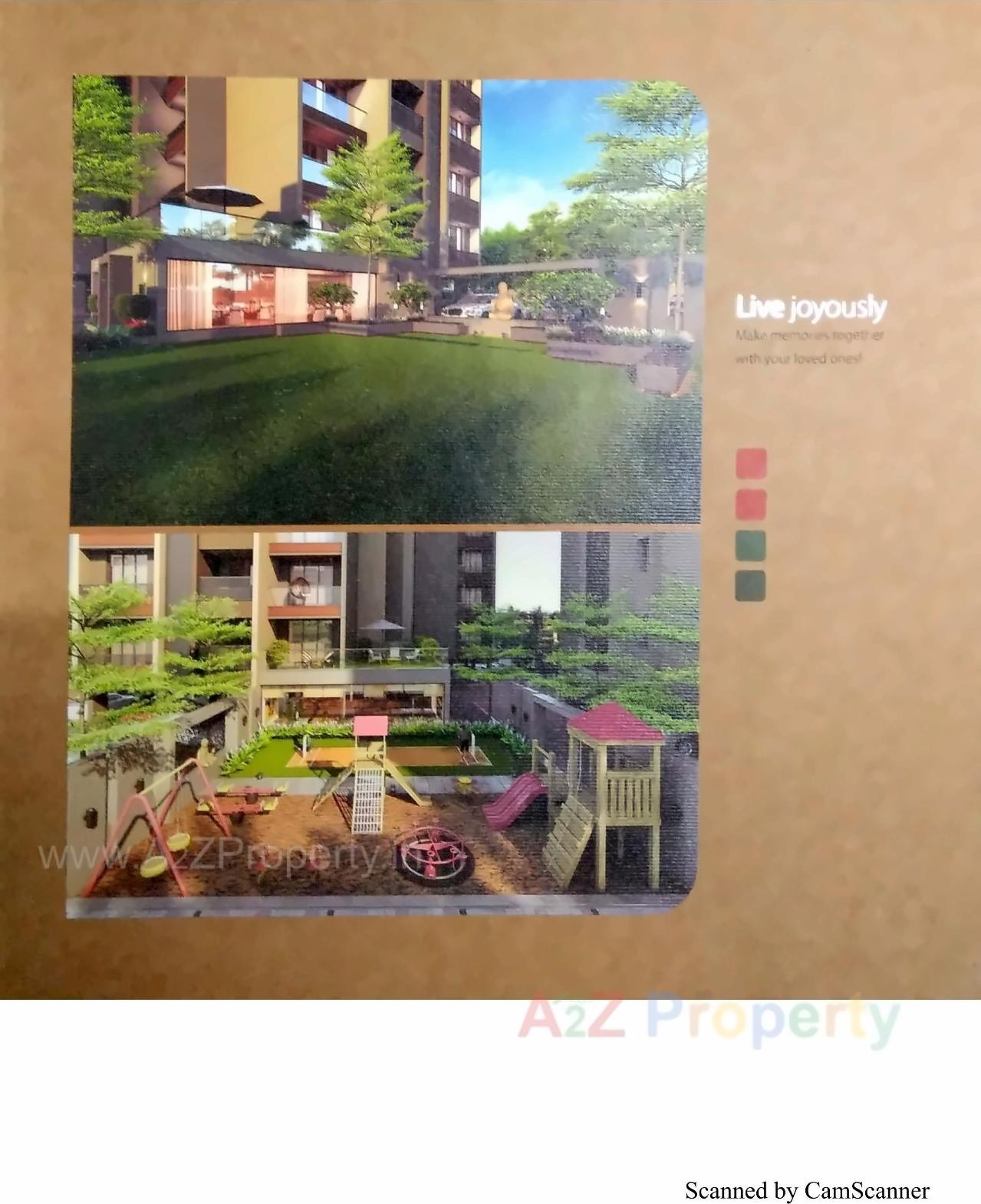 3D Elevation of real estate project Sanidhya located at Mavdi, Rajkot, Gujarat