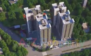 Elevation of real estate project Sanskar City located at Mavdi, Rajkot, Gujarat