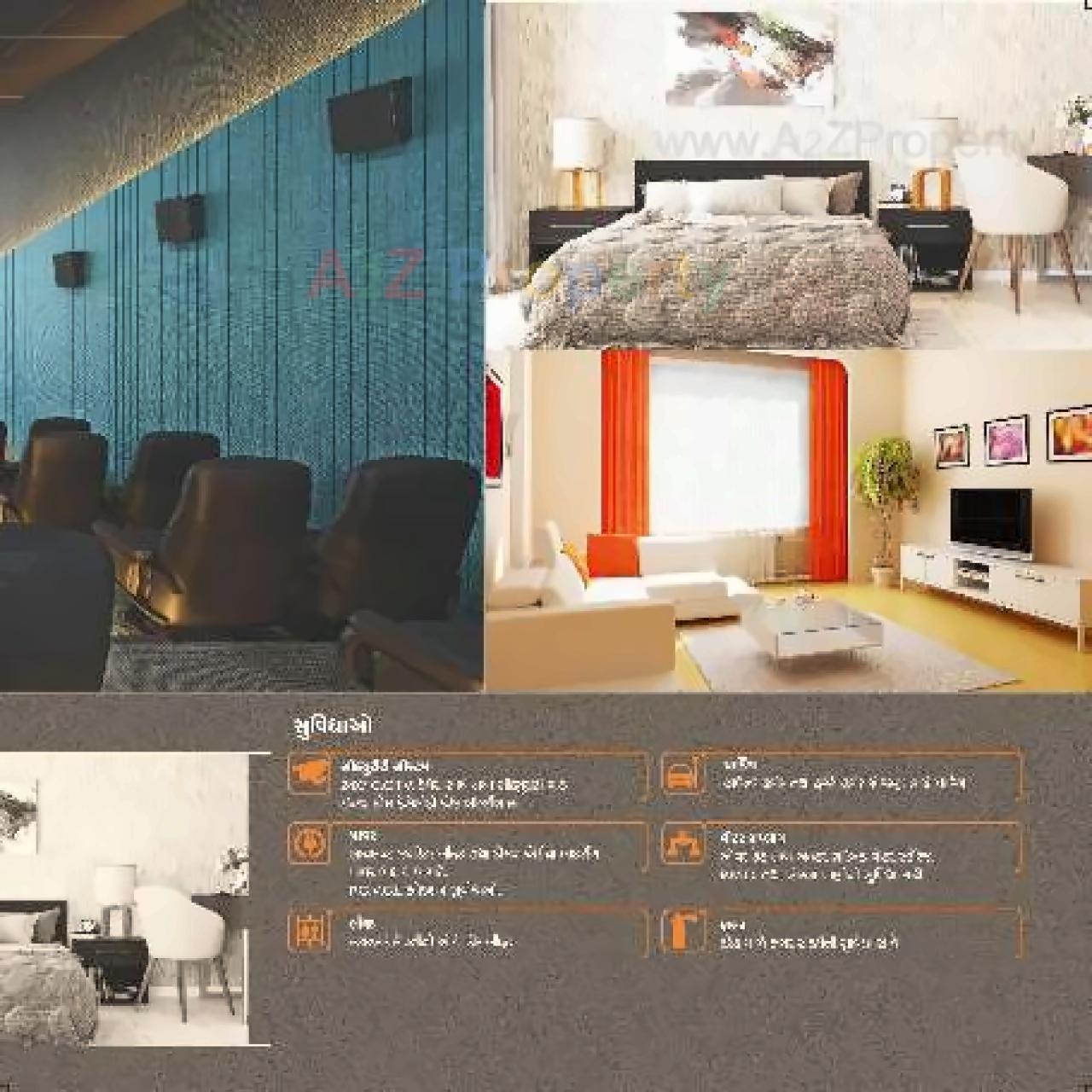 3D Elevation of real estate project Sanskar City located at Mavdi, Rajkot, Gujarat