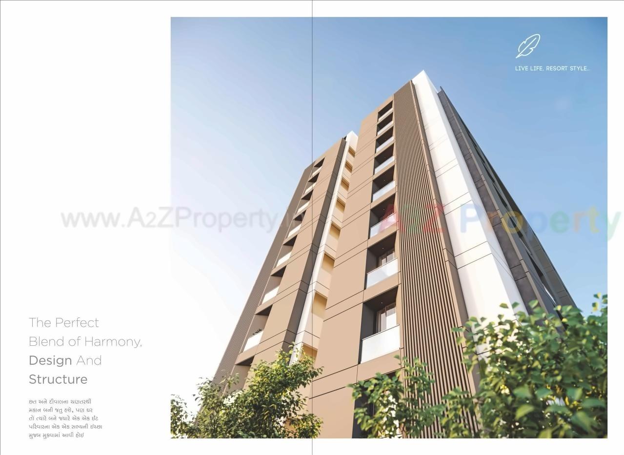 3D Elevation of real estate project Sanskar Elegance located at Rajkot, Rajkot, Gujarat