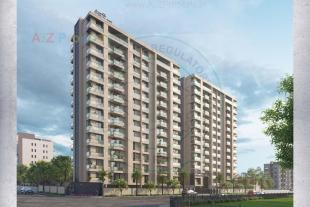 Elevation of real estate project Sanskruti West located at Mavdi, Rajkot, Gujarat