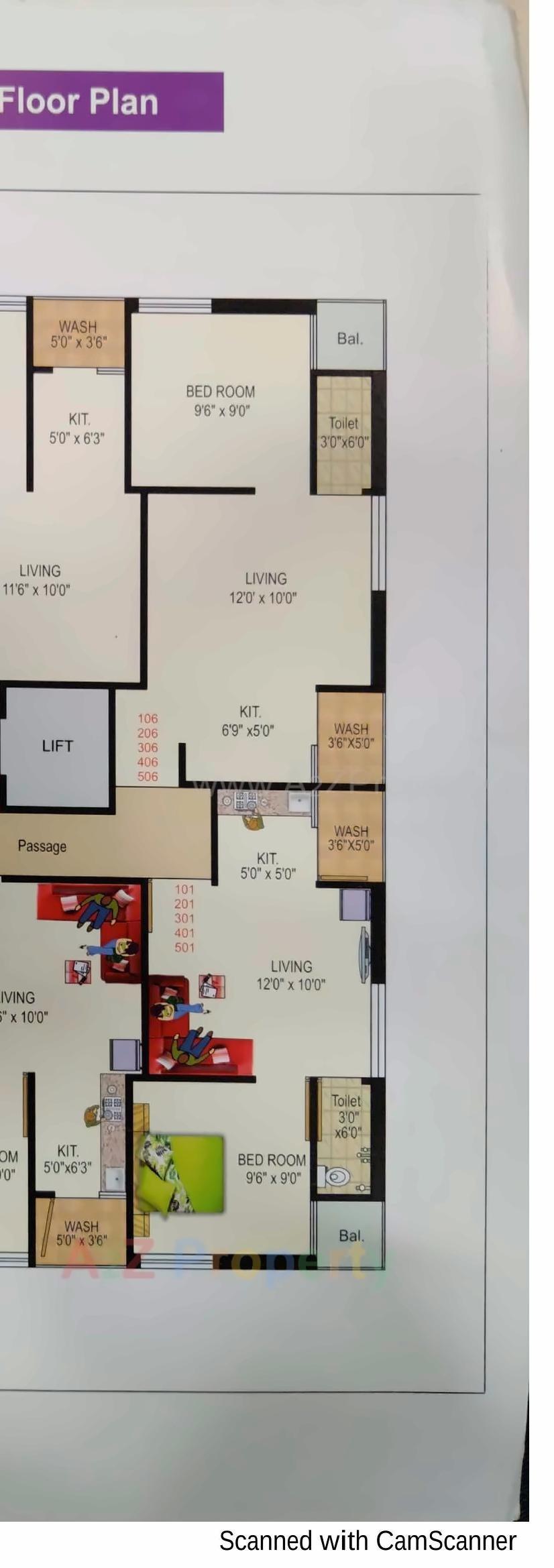 Layout of real estate project Sanskruti located at Rajkot, Rajkot, Gujarat