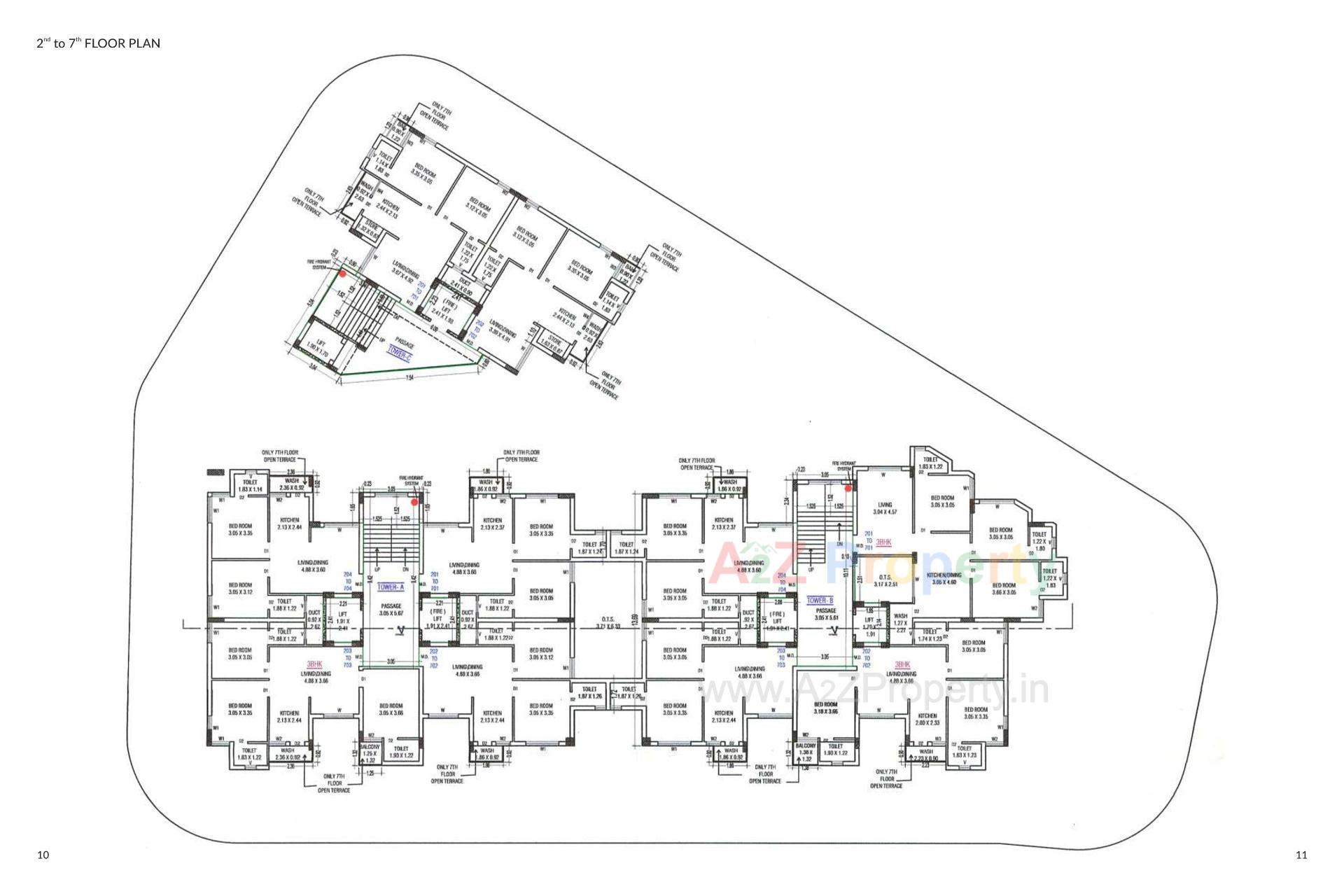 Layout of real estate project Sapphire Gold located at Rajkot, Rajkot, Gujarat