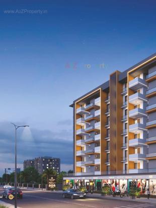 Elevation of real estate project Sapphire Square located at Raiya, Rajkot, Gujarat