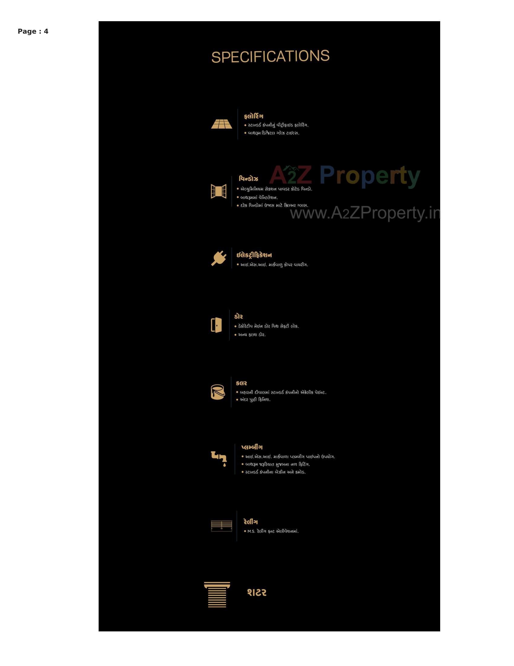  of real estate project Sarthak Square located at Rajkot, Rajkot, Gujarat