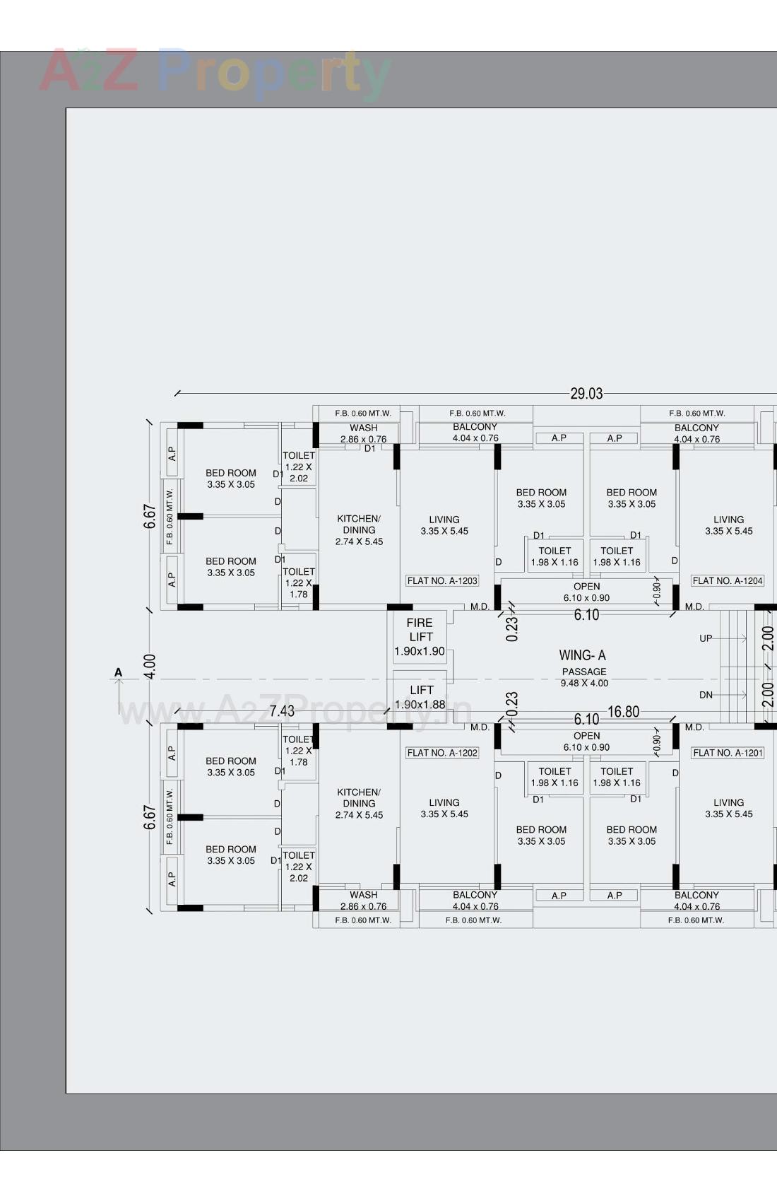 Layout of real estate project Sarvottam Heights located at Kangashiyali, Rajkot, Gujarat