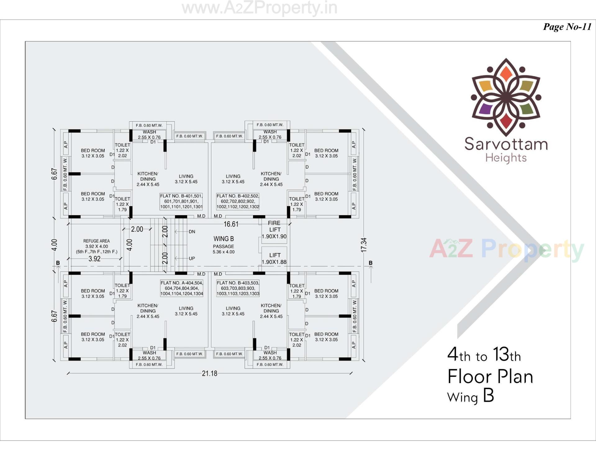  of real estate project Sarvottam Heights located at Kangashiyali, Rajkot, Gujarat