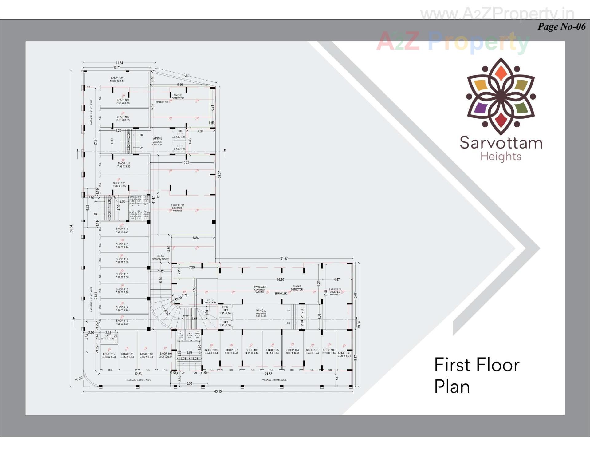  of real estate project Sarvottam Heights located at Kangashiyali, Rajkot, Gujarat