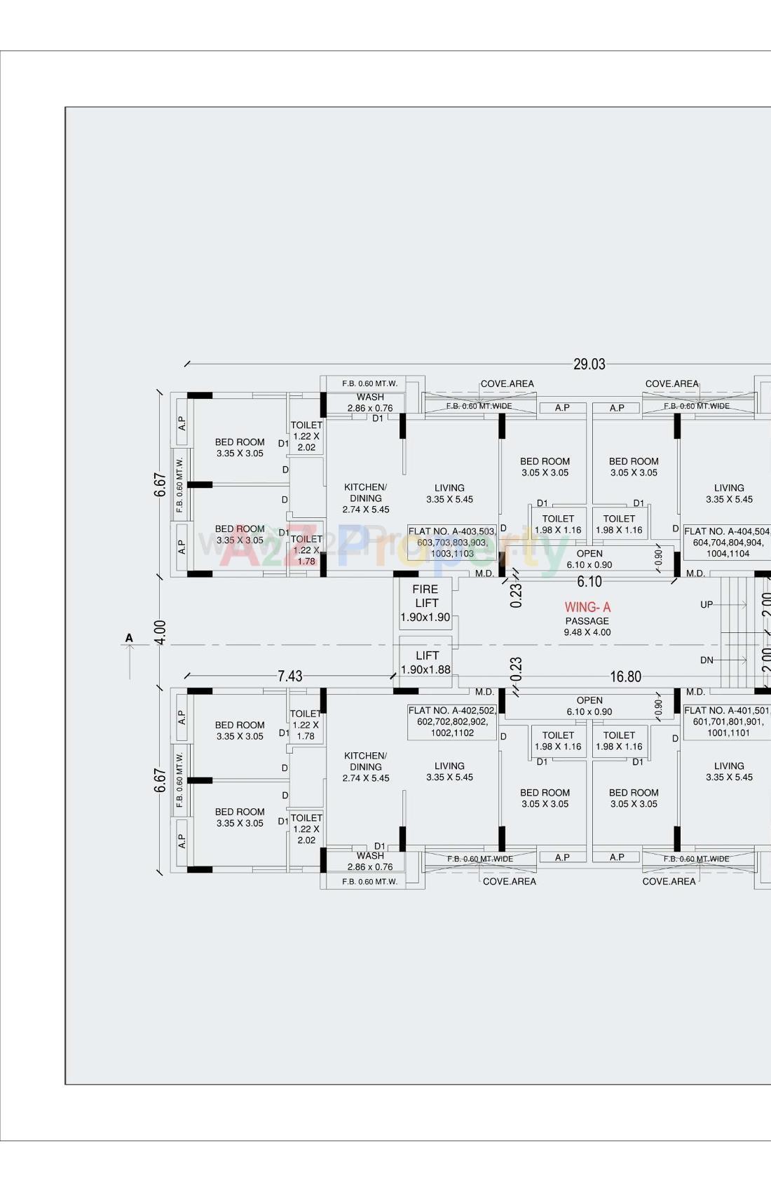 Layout of real estate project Sarvottam Heights located at Kangashiyali, Rajkot, Gujarat