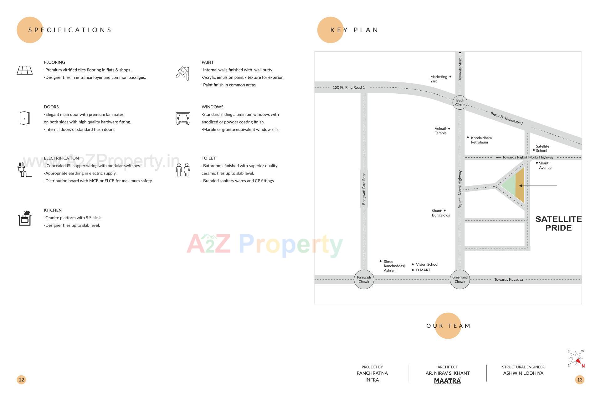  of real estate project Satellite Pride located at Rajkot, Rajkot, Gujarat