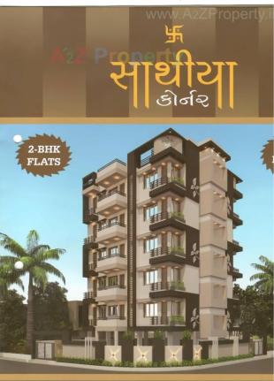 Elevation of real estate project Sathiya Corner located at Kothariya, Rajkot, Gujarat