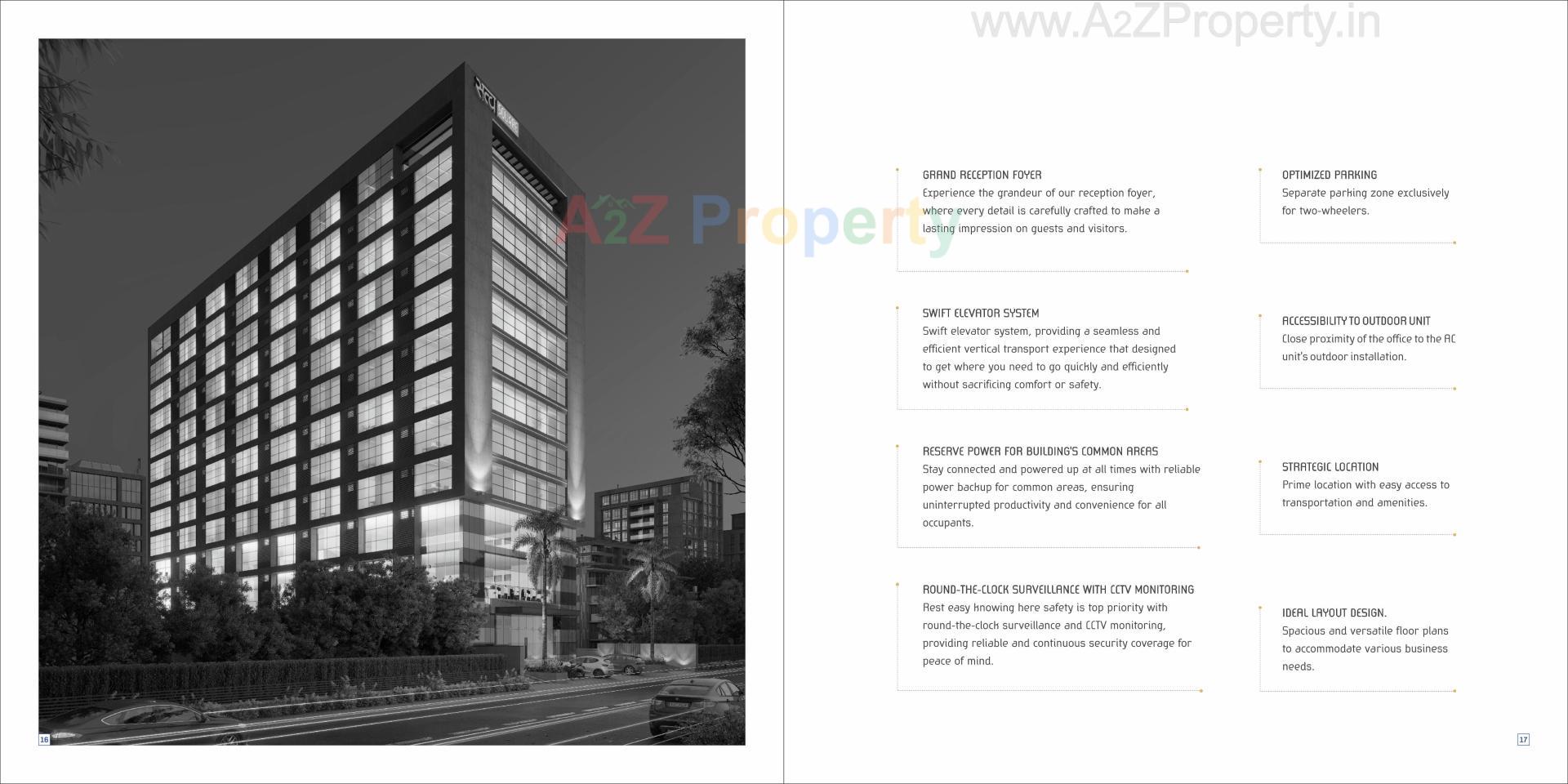  of real estate project Sattva Square located at Nanamava, Rajkot, Gujarat