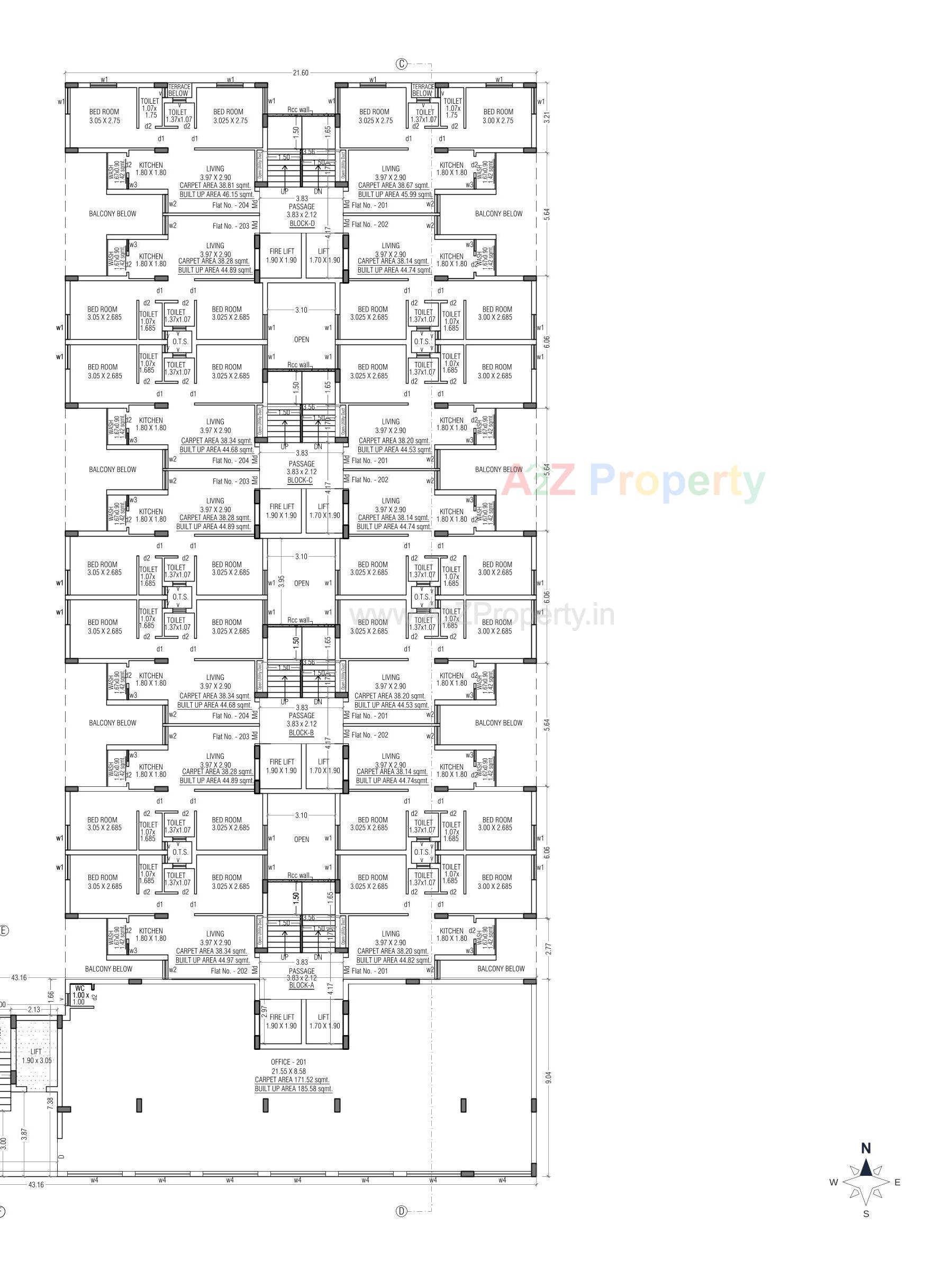 Layout of real estate project Satyam River View located at Rajkot, Rajkot, Gujarat