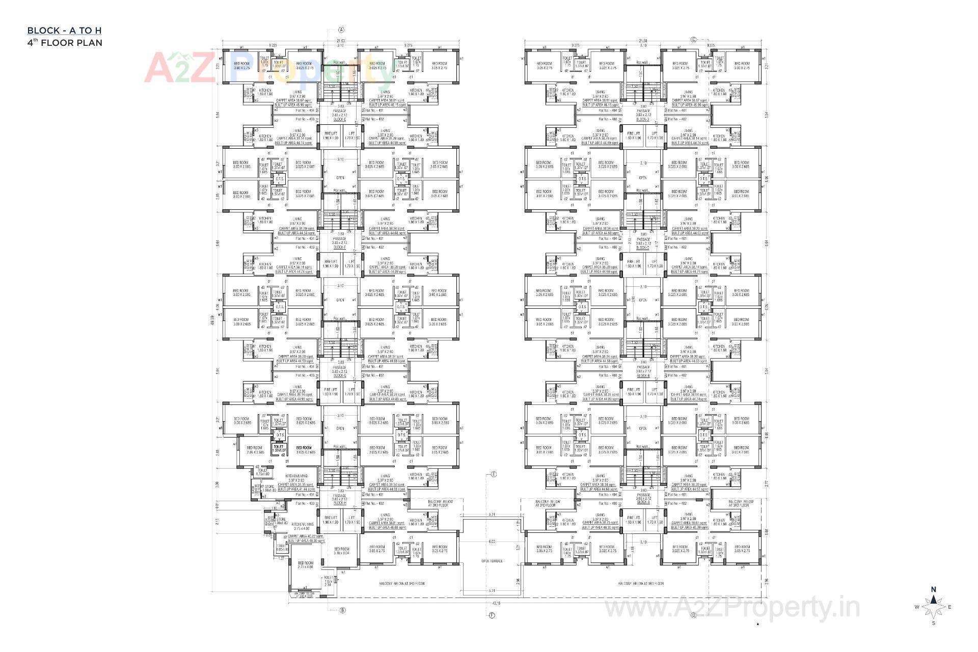 Layout of real estate project Satyam River View located at Rajkot, Rajkot, Gujarat
