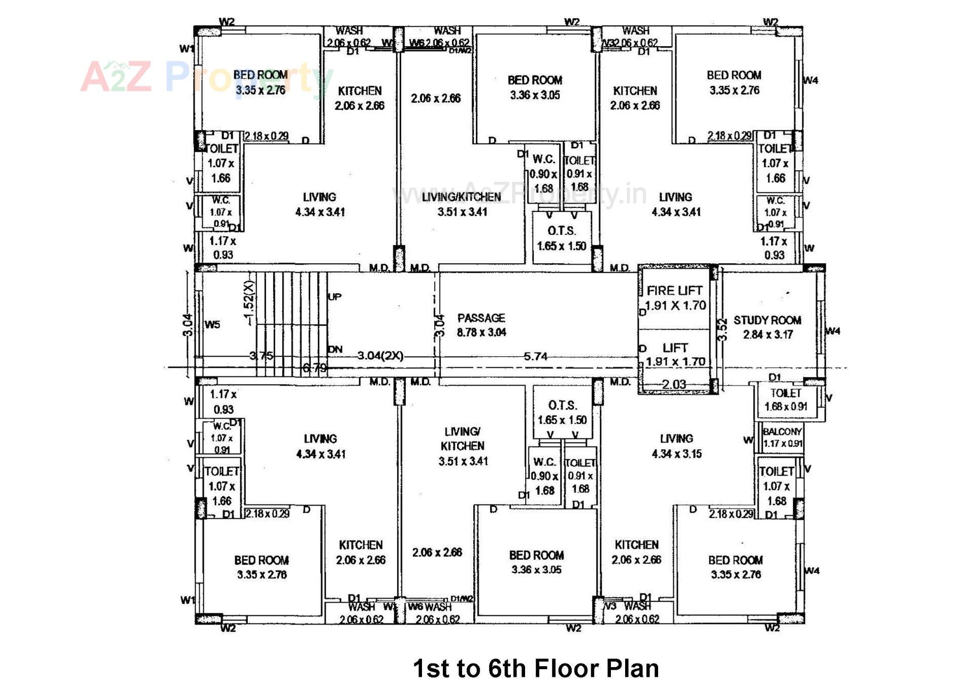 Layout of real estate project Savan Avenue located at Rajkot, Rajkot, Gujarat