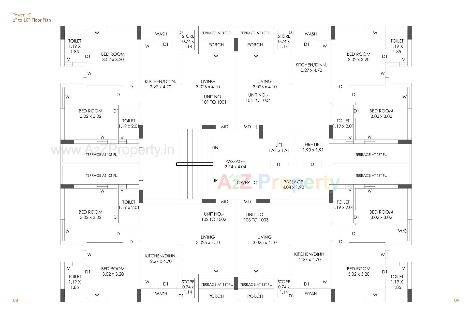Layout of real estate project Savan Sentosa located at Rajkot, Rajkot, Gujarat