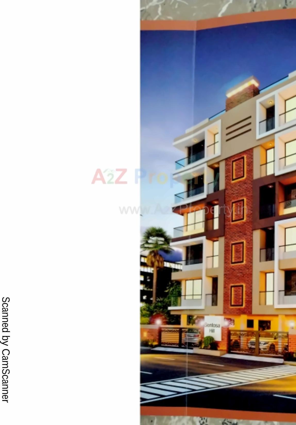3D Elevation of real estate project Sentosa Hill located at Nanamava, Rajkot, Gujarat