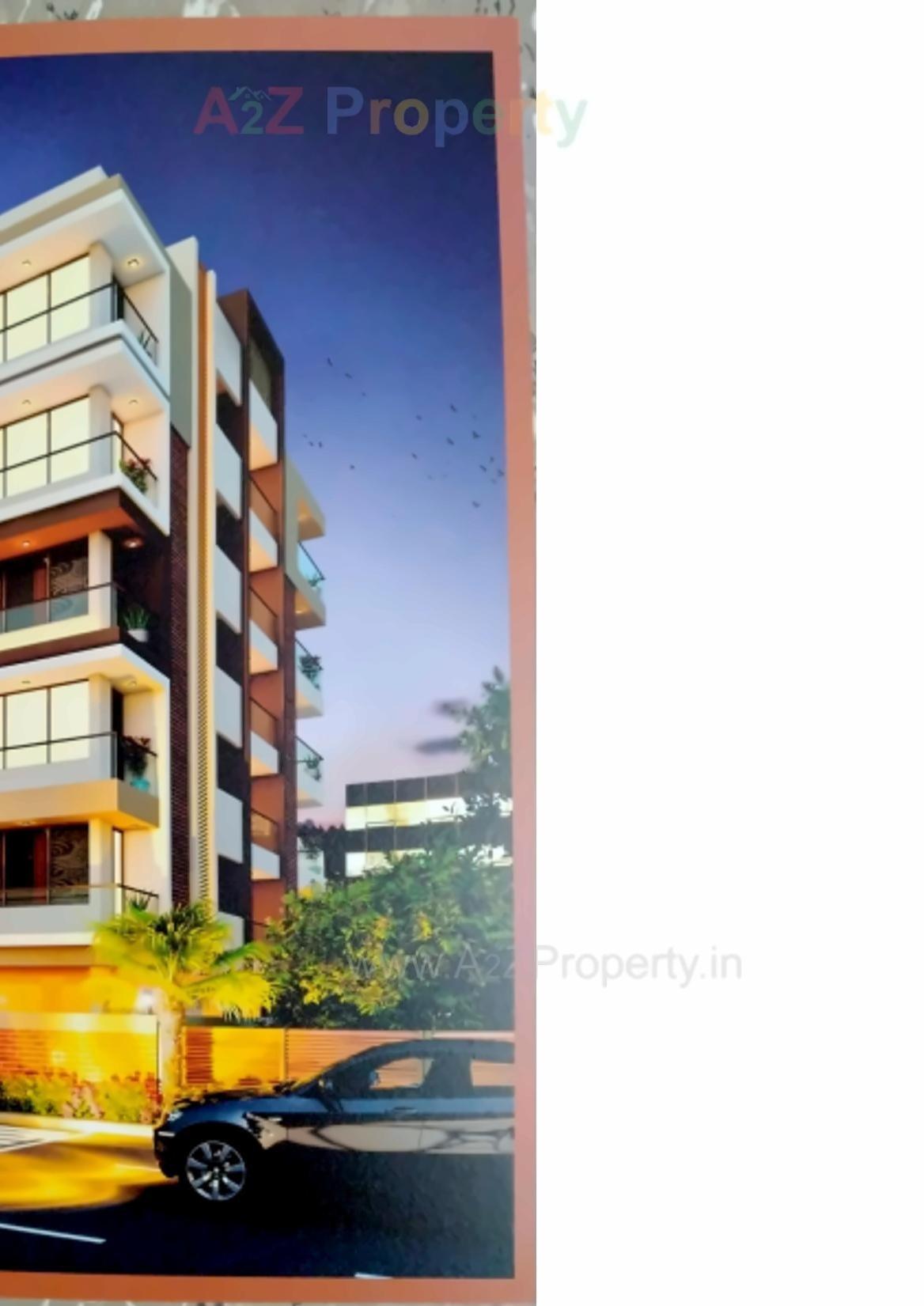 3D Elevation of real estate project Sentosa Hill located at Nanamava, Rajkot, Gujarat