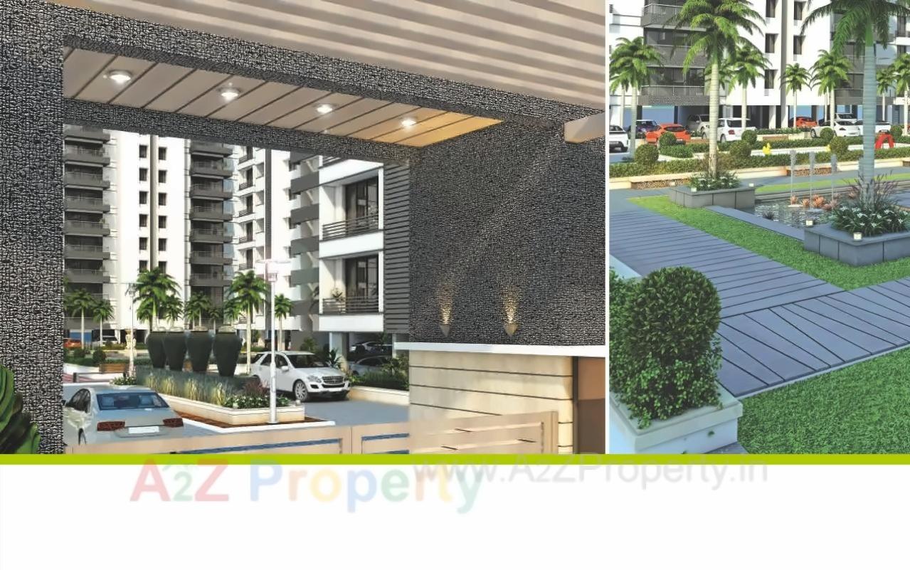 3D Elevation of real estate project Serenity Garden located at Rajkot, Rajkot, Gujarat