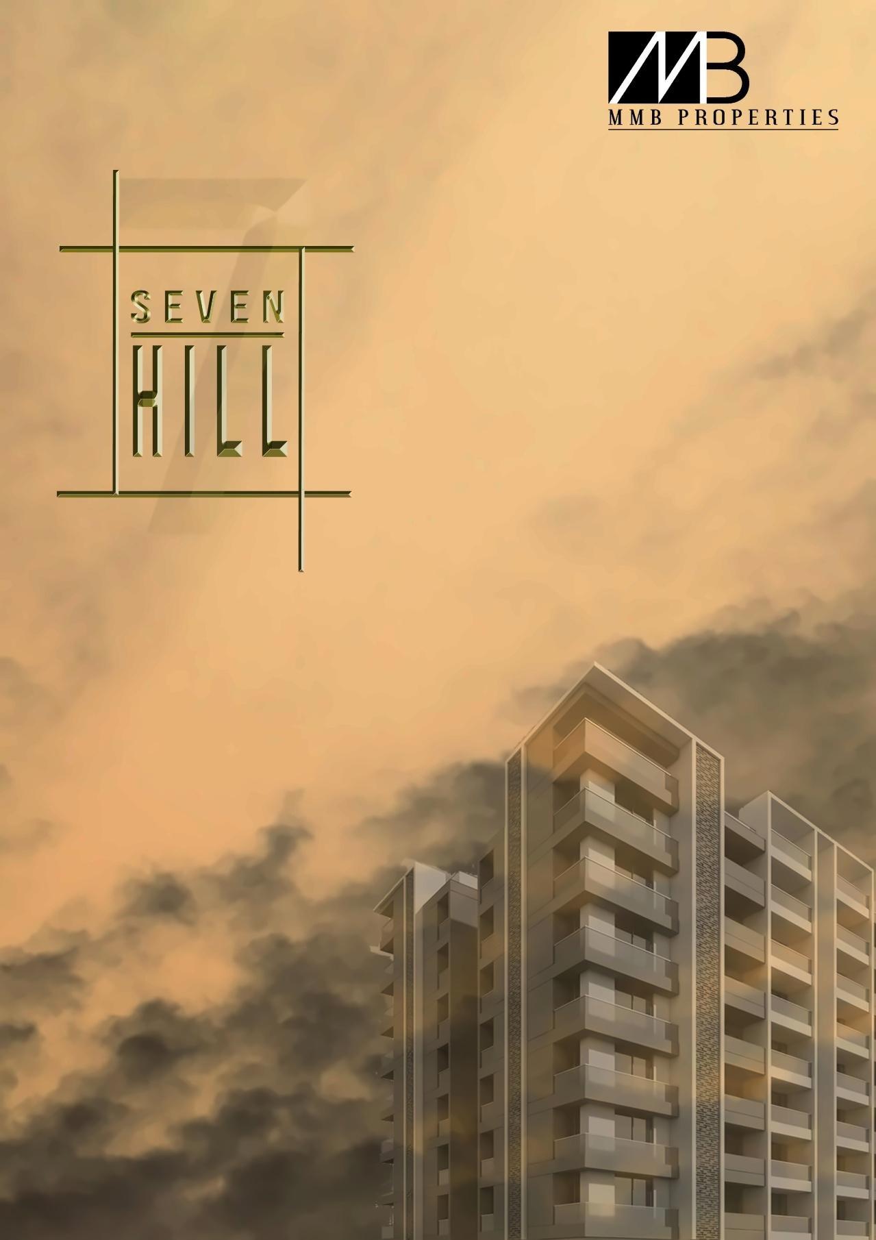 3D Elevation of real estate project Seven Hill located at Mavdi, Rajkot, Gujarat