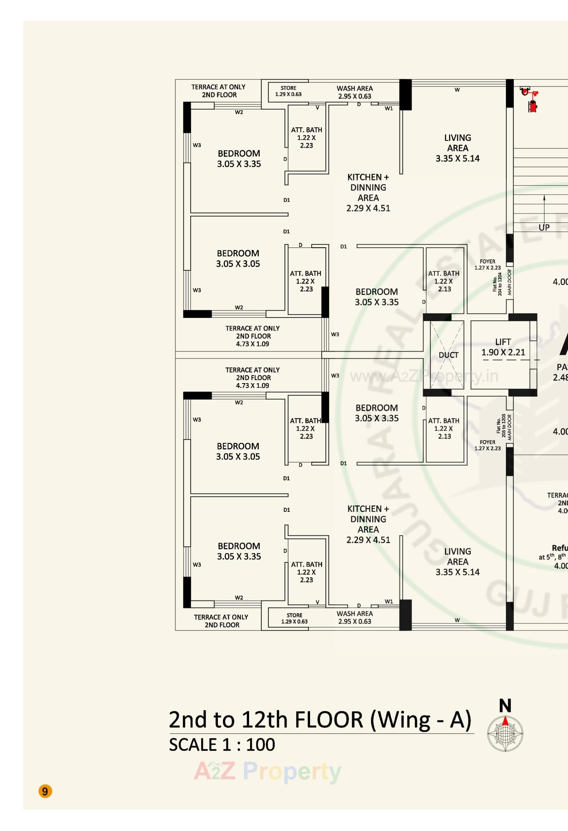 Layout of real estate project Shaligram Heights located at Rajkot, Rajkot, Gujarat