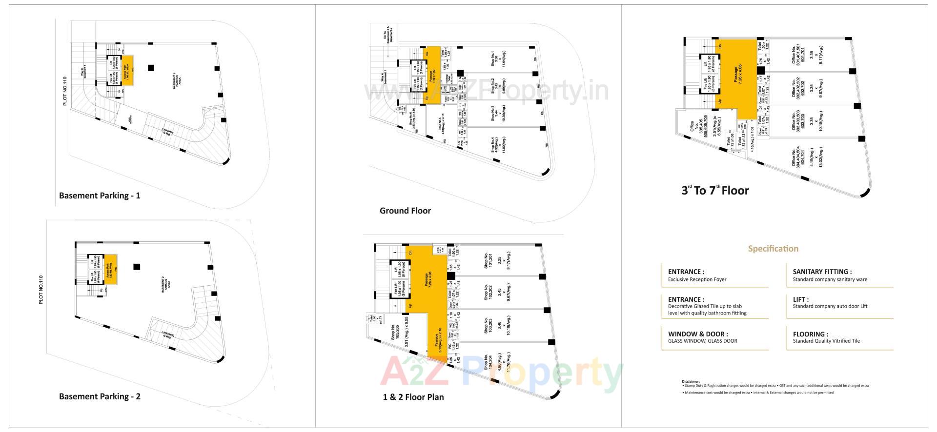  of real estate project Shaligram Signet located at Mota-mava, Rajkot, Gujarat