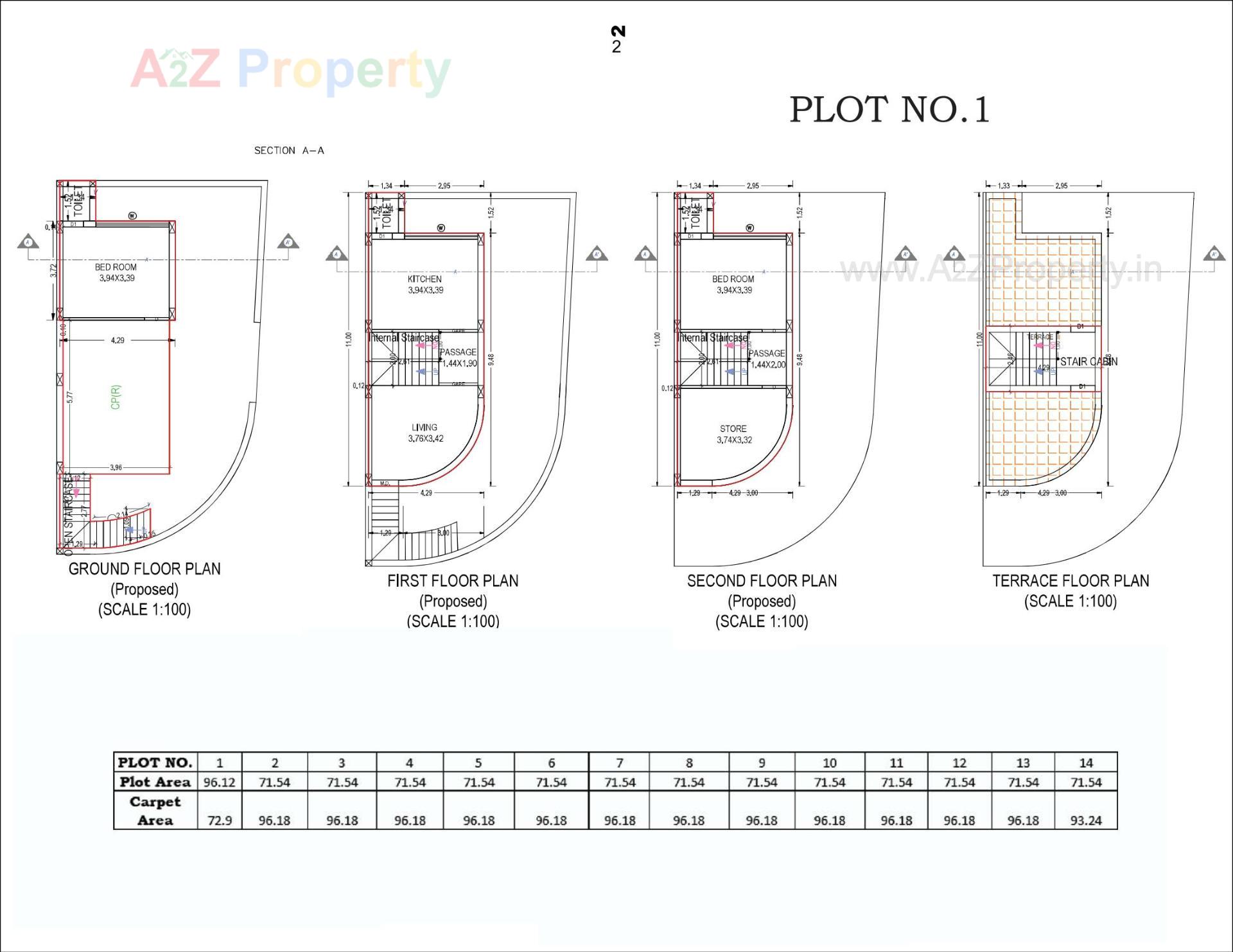 Layout of real estate project Shandar Residency located at Kothariya, Rajkot, Gujarat