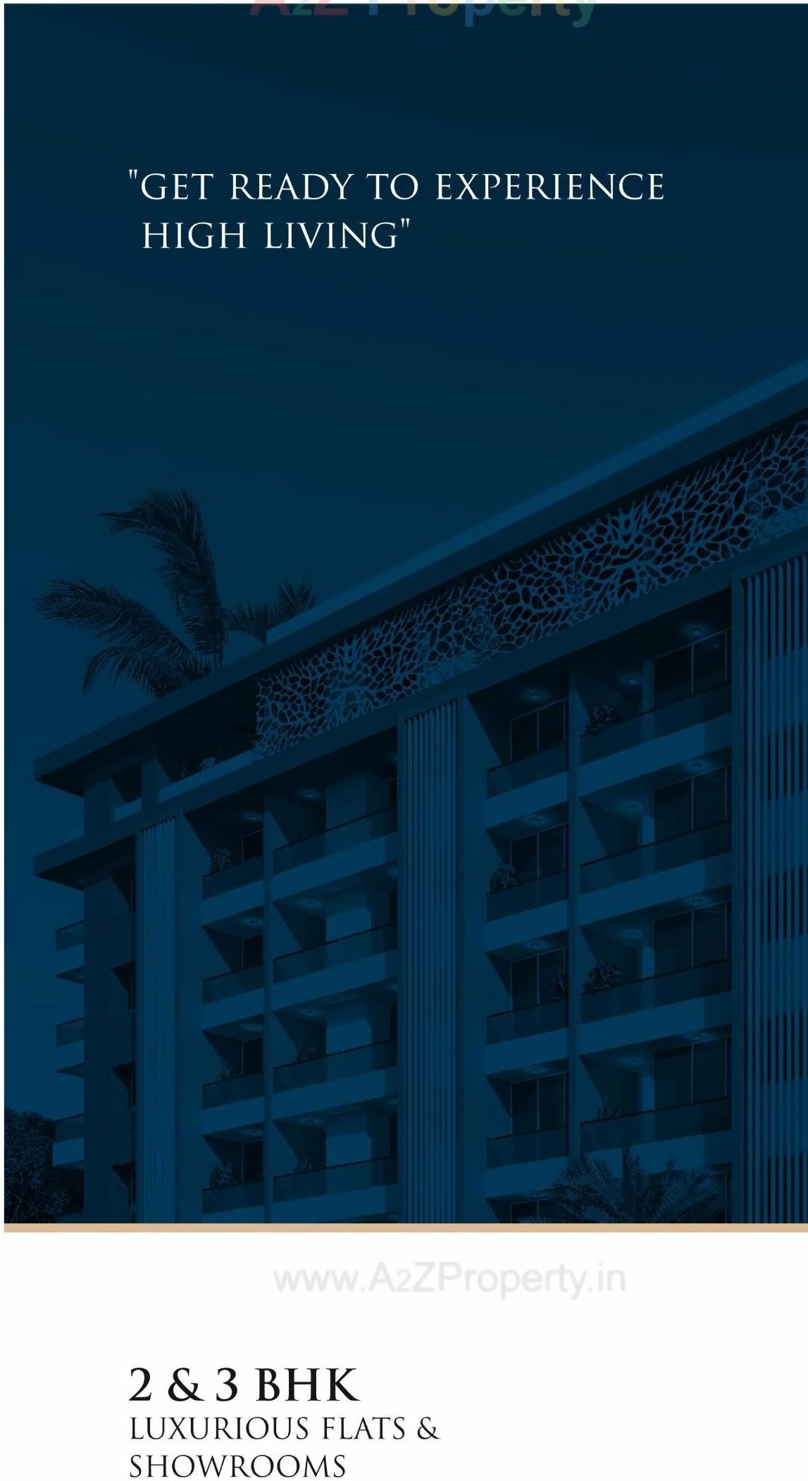 3D Elevation of real estate project Shanti Avenue located at Rajkot, Rajkot, Gujarat